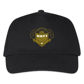 BESTSER VATI - Kinder Basecap - Schwarz - Vorne