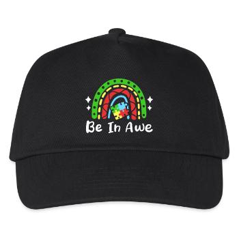 Autismus Bewusstsein - Kinder Basecap - Schwarz - Vorne