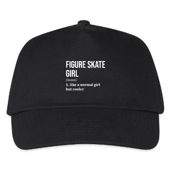 Figure Skating Figure Skating Figure Skating - Kids’ Baseball Cap - black - Front