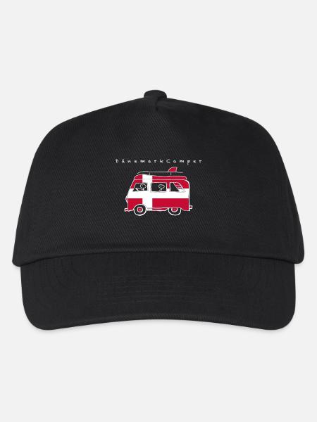 DenmarkCamper - Kids’ Baseball Cap - black