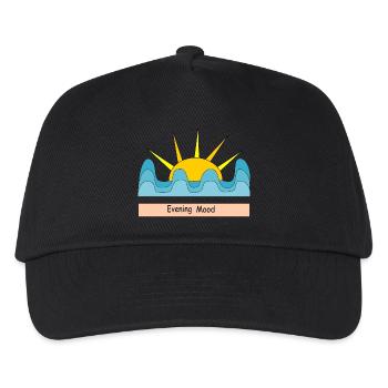 Evening Mood - Kids’ Baseball Cap - black - Front
