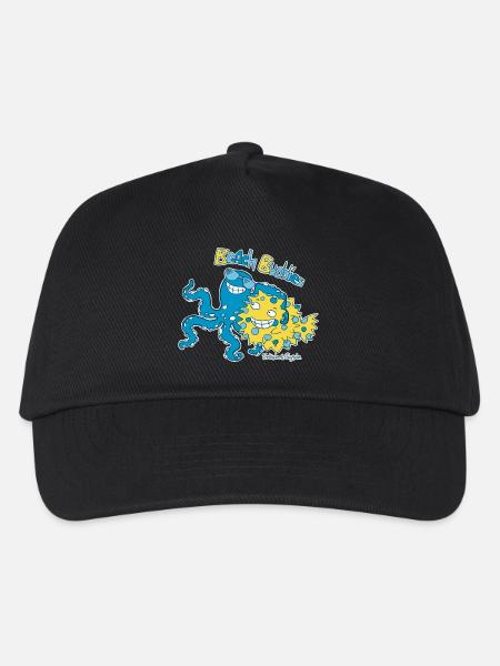 Beach Buddies - Kinder Basecap - Schwarz