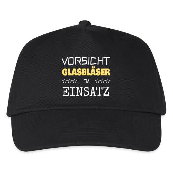 Glassblower - Kids’ Baseball Cap - black - Front