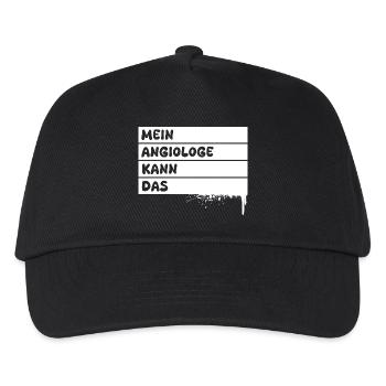 Beruf Angiologe - Kinder Basecap - Schwarz - Vorne