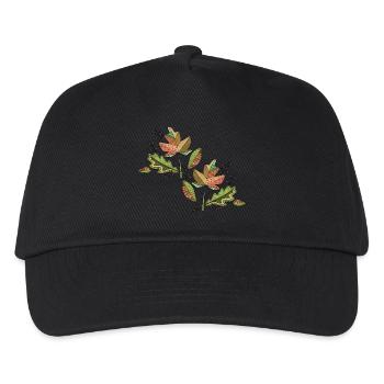 List - Kids’ Baseball Cap - black - Front
