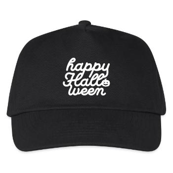 Conception de typographie festive sur le thème d’Halloween - Casquette de baseball Enfant - noir - Devant