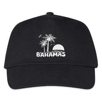 Bahamas Beach - Kids’ Baseball Cap - black - Front