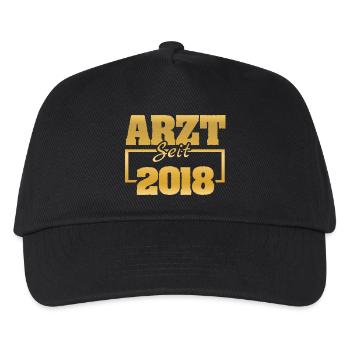 2018 - Kids’ Baseball Cap - black - Front