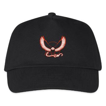 Eagleand Snake - Kids’ Baseball Cap - black - Front