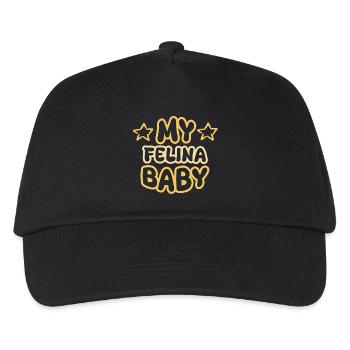 Naissance Felina - Casquette de baseball Enfant - noir - Devant