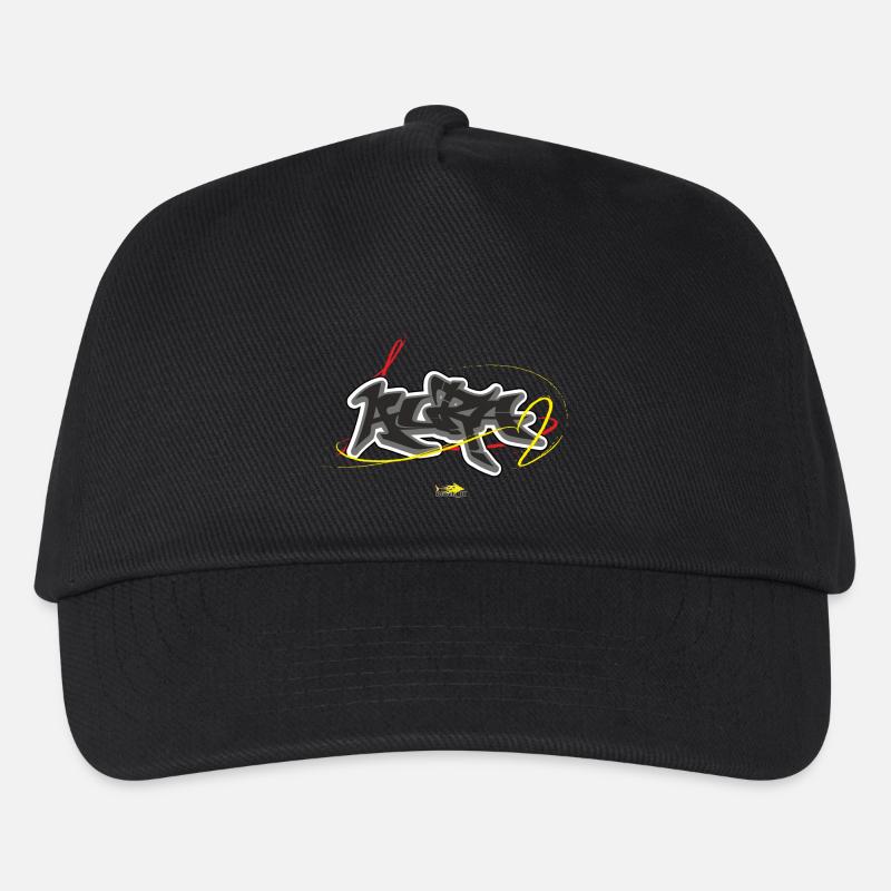Aura Graffiti - Kinder Basecap - Schwarz