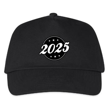 2025 Circle - Kids’ Baseball Cap - black - Front