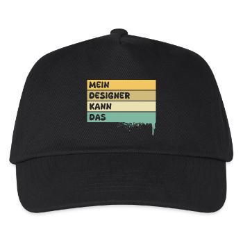 Profession Designer - Kids’ Baseball Cap - black - Front