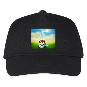 Autistic Art – sun-kissed coffee - Kids’ Baseball Cap - black - Front