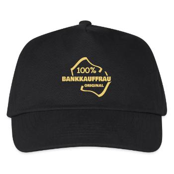 Bank clerk - Kids’ Baseball Cap - black - Front
