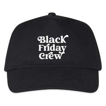 Black Friday Besatzung - Kinder Basecap - Schwarz - Vorne