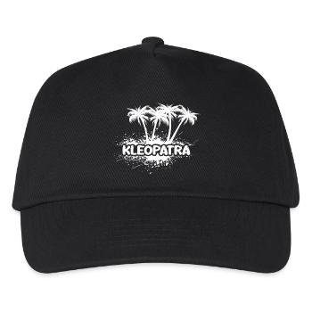 Party Kleopatra - Kinder Basecap - Schwarz - Vorne