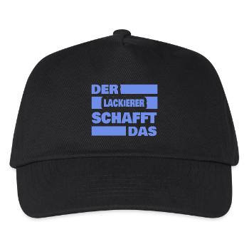 Arbeit Lackierer - Kinder Basecap - Schwarz - Vorne