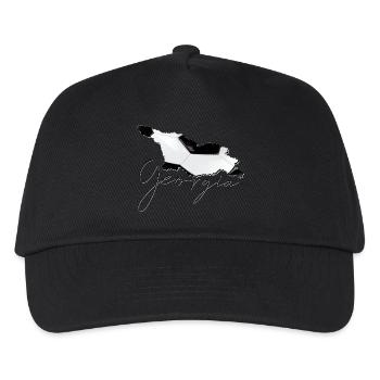 Géorgie Cadres de carte Real Football FR - Casquette de baseball Enfant - noir - Devant