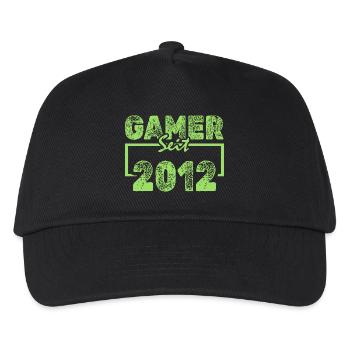2012 - Kinder Basecap - Schwarz - Vorne
