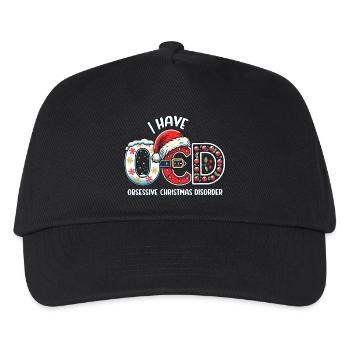 TROUBLE OBSESSIONNEL DE NOËL - Casquette de baseball Enfant - noir - Devant
