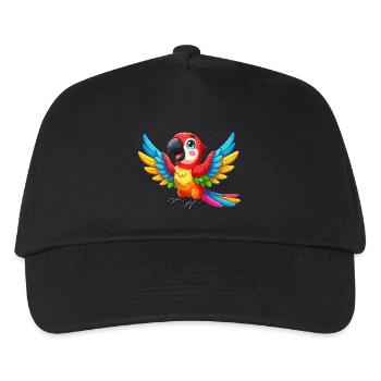 Parrot - Kids’ Baseball Cap - black - Front