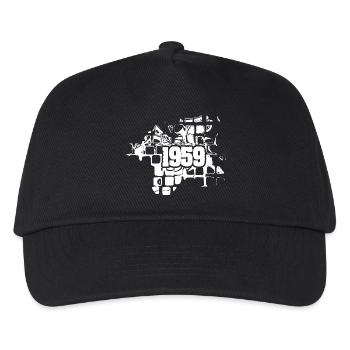 Kunst 1959 - Kinder Basecap - Schwarz - Vorne