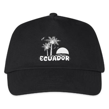 Ecuador Beach - Kids’ Baseball Cap - black - Front