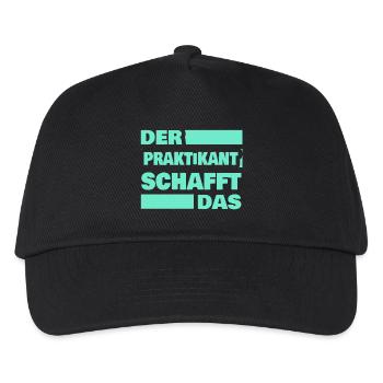 Trainee - Kids’ Baseball Cap - black - Front