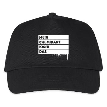 Occupation: Chemical technician - Kids’ Baseball Cap - black - Front