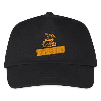 Fresh! 5.0 - Kids’ Baseball Cap - black - Front