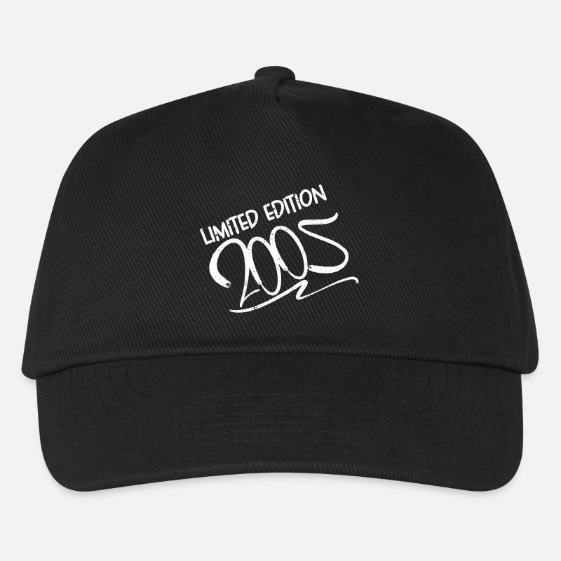 limited edition 2005 Geburtstagsparty Geschenk 21. - Kinder Basecap - Schwarz
