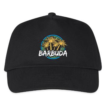 Gift for Barbuda - Kids’ Baseball Cap - black - Front