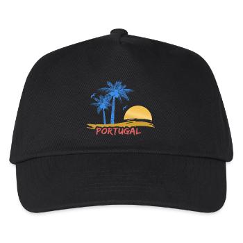 Portugal - Kids’ Baseball Cap - black - Front