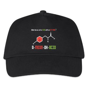 Professeur de chimie Chimie Chimiste Acide - Casquette de baseball Enfant - noir - Devant