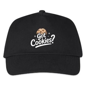 Cookies Biscuits Biscuits Biscuits Chocolat - Casquette de baseball Enfant - noir - Devant