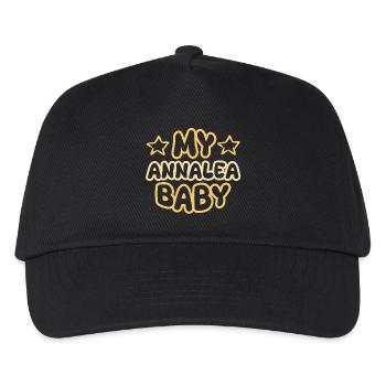 Naissance Annalea - Casquette de baseball Enfant - noir - Devant