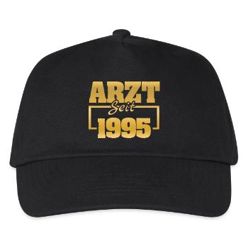 Ärztin 1995 - Kinder Basecap - Schwarz - Vorne