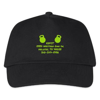 Weightlifting Barbell Ezfit - Kids’ Baseball Cap - black - Front