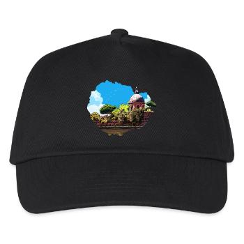 The Dôme de La Grave in Toulouse under the vegetation - Kids’ Baseball Cap - black - Front