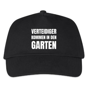 Les défenseurs entrent dans le jardin - Casquette de baseball Enfant - noir - Devant