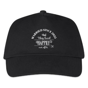 Married since 2025 - Kinder Basecap - Schwarz - Vorne