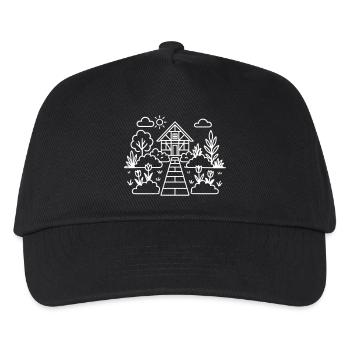 Garden Shed Gardener Garden - Kids’ Baseball Cap - black - Front
