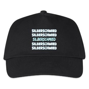 Job Silberschmied - Kinder Basecap - Schwarz - Vorne