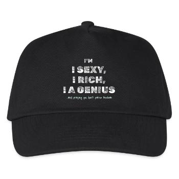 Blague booléenne - T-shirt de développement drôle - Casquette de baseball Enfant - noir - Devant