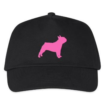 Pug Pink Dog Pug Life Animal Love Pet Pink - Kids’ Baseball Cap - black - Front