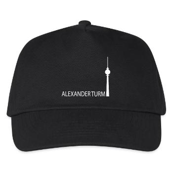 Funny Berlin TV Tower Silhouette Parody - Kids’ Baseball Cap - black - Front