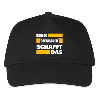 Constructeur de poêles - Casquette de baseball Enfant - noir - Devant