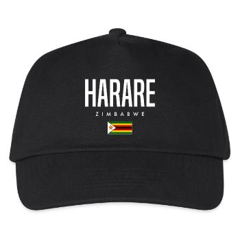 Harare Zimbabwe - Kids’ Baseball Cap - black - Front