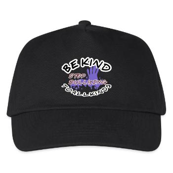 Schikaniere mich nicht be kind - Kinder Basecap - Schwarz - Vorne